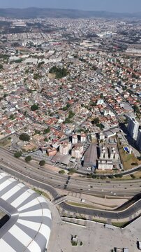 Imagens Aereas de Belo Horizonte Estadio Arena