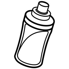 Deodorant Line Art Drawing