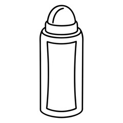 Deodorant Line Art Drawing