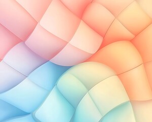 Fototapeta premium Pastel Woven Abstract Background.