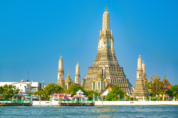 Thailand, Bangkok, the famous Wat Arun