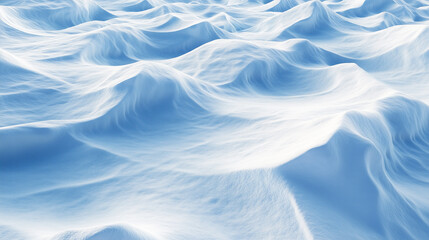 Obraz premium Windswept snow patterns creating an intricate tapestry on a frozen landscape during winters chill hours