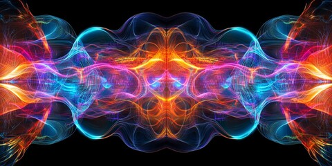 Obraz premium Abstract Colorful Digital Art