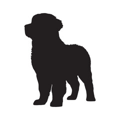 Dog Silhouette Vector - Pet Animal Clipart - Dog Vector - Dog Icon - Dog Illustration

