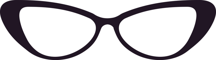 Cat eye glasses frame exuding vintage elegance and style, capturing a timeless fashion statement with its iconic upswept shape and sophisticated design, perfect for chic eyewear lovers