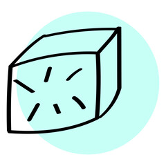 cube vector illustration design