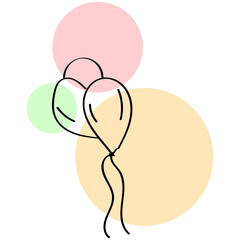 balloon vector illustration design
