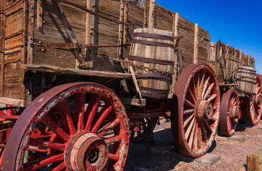 Harmony Borax Works in Death Valley National Park California