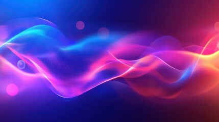 Led Light. Future tech. Shine dynamic scene. Neon flare. Colorful rays. .Magic moving fast lines. 