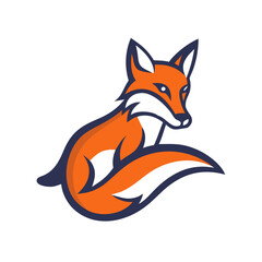 Obraz premium fox logo