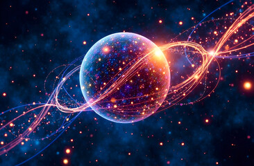 abstract background with space