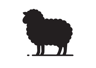 Sheep silhouette Vector