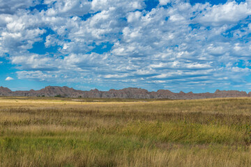 Cloudscape over the South Dakota landscape