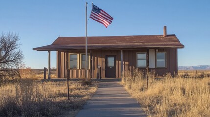 A Bureau of Land Management office in a rural area with understated, functional architecture
