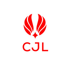 CJL creative minimalist letter logo.