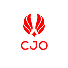 CJO  creative minimalist letter logo.