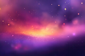 Abstract vibrant colors, glittery background