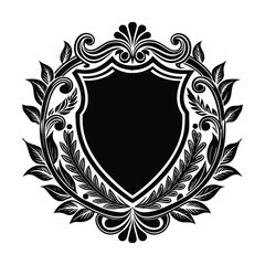 coat of arms with wings