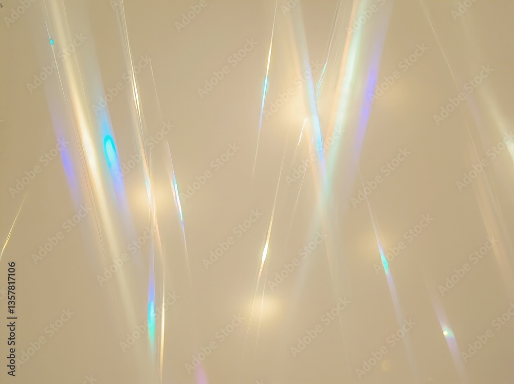 Poster abstract background with soft colorful light reflections creating a serene and tranquil atmosphere