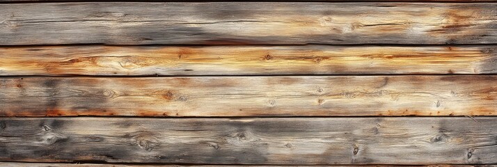 Naklejka premium Weathered Wooden Planks