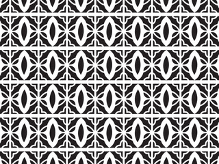 Elegant Lattice Interwoven Geometric Design