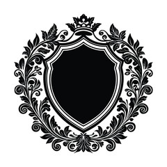 black and white frame