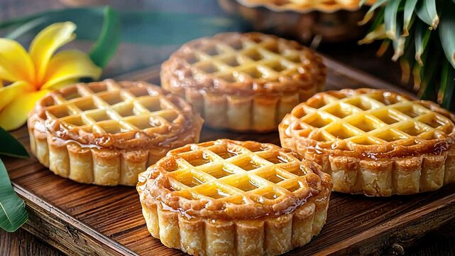 ang ku kueh with turtle shell pattern video singapore cuisine