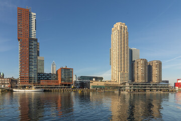 Fototapeta premium Kop van Zuid Rotterdam