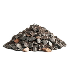 A Pile of Rough Grey Rocks Nature Stones Texture Earth Tones