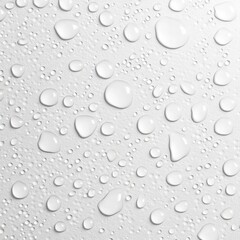 Water droplets on a white surface (6)