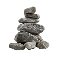 Stacked grey stones serene nature scene peaceful balance