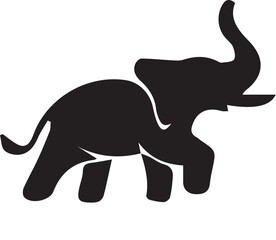 Obraz premium silhouette of elephant, Ball Vector Images