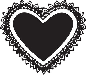 Heart With Black Lace, Heart With Black Lace