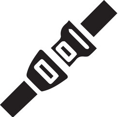 hand holding a black belt, Car Seat Belt Silhouette Images