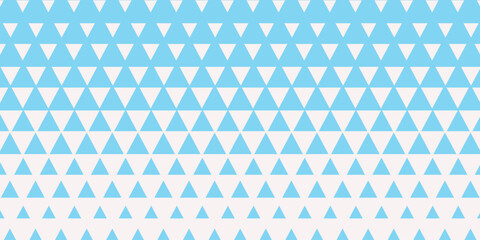 Abstract blue geometric hipster fashion design print halftone triangle pattern