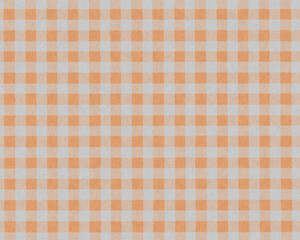 3D realistic seamless gingham pattern background image.