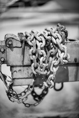Chains on a Trailer