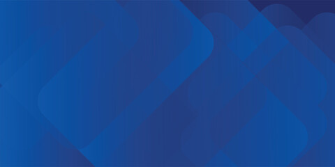 Abstract blue background with glowing geometric lines. Modern blue gradient square shape design. Futuristic technology concept.