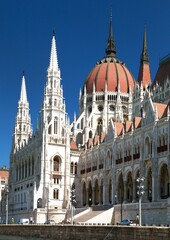 Fototapeta premium The building of the Parliament in Budapest, Hungary