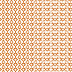 Geometric and floral pattern vector illustration 