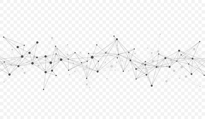 Global network connection banner design template idea. Header social network communication in the global business concept. Internet technology. Big data visualization. Vector illustration