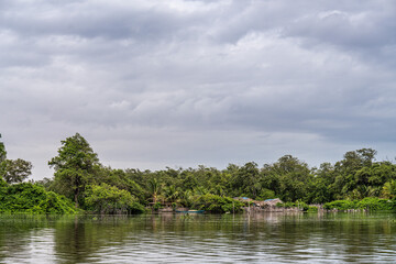 Boat trip on the Preguica River from Barreirinhas, Lencois Maranhenses to Atins, Maranhao, Brazil