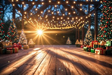 Colorful Sunbeam Background with Shimmering Stars for Celebration Decor