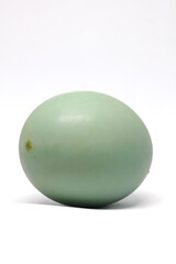 high nutrient salted egg isolated on white background