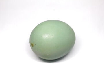 high nutrient salted egg isolated on white background