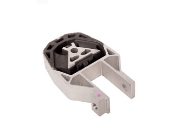 Engine mount. Metal frame, aluminum, resonant part pressed into it. For damping engine vibrations....