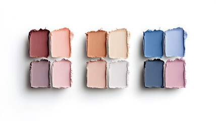 Sophisticated color palette with shades of makeup make you feel beautiful