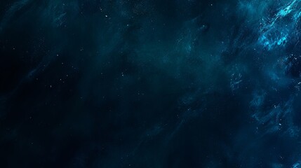 Fototapeta premium Deep Space Galaxy: Stunning Dark Blue Nebula Background, Cosmic Dust And Starfield, Abstract Universe Scenery
