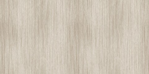 Fototapeta premium Ecru marled fabric woven effect seamless border background. Jute textile pattern for soft furnishing design ribbon trim swatch. Modern gender neutral tone on tone organic style edging.