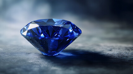 Mesmerizing Elegance: The Timeless Beauty and Depth of a Radiant Blue Sapphire Gemstone